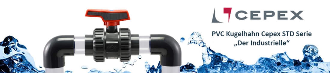 STD Ball Valve Cepex Pool Pipe